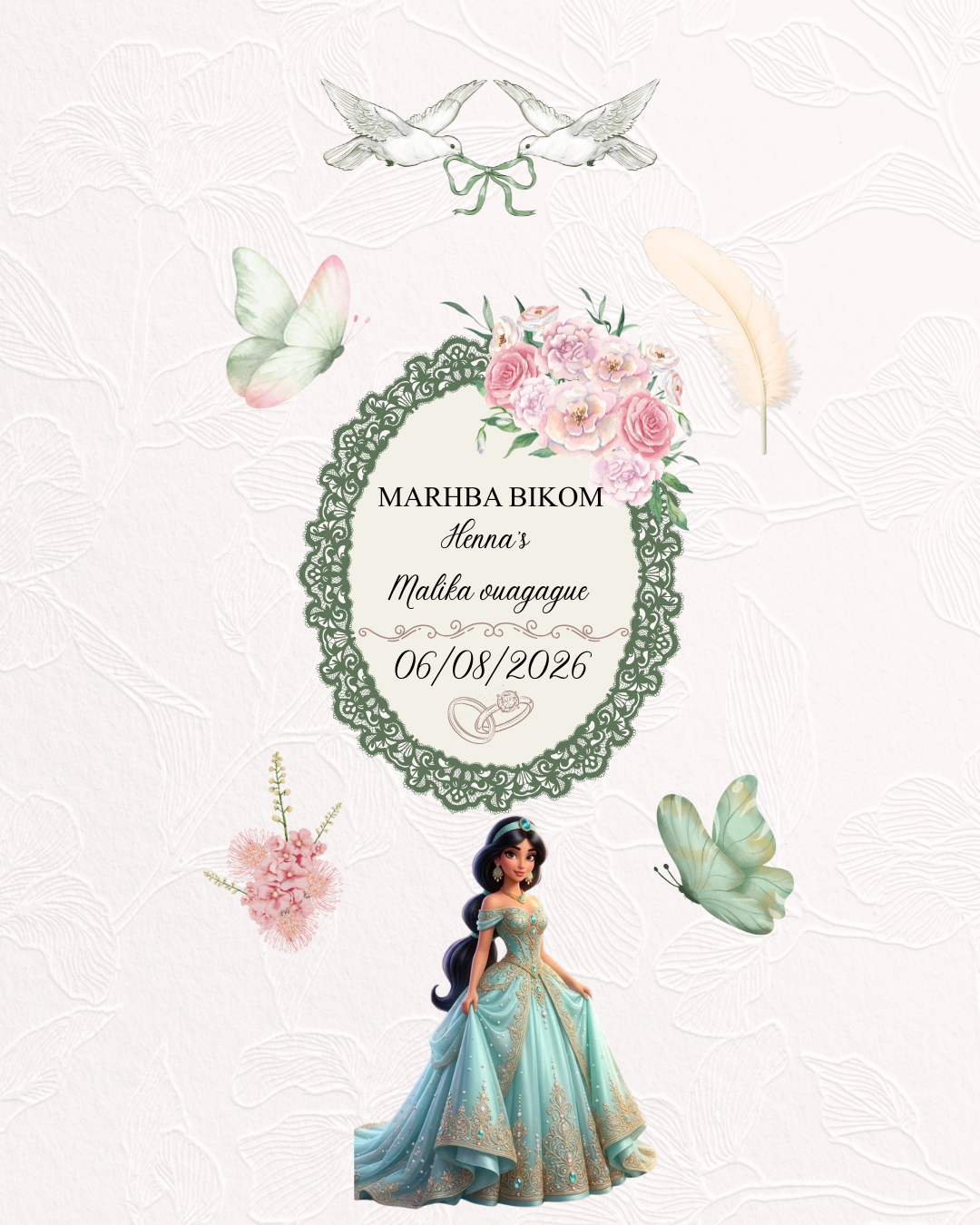 Décor mariage Malika 